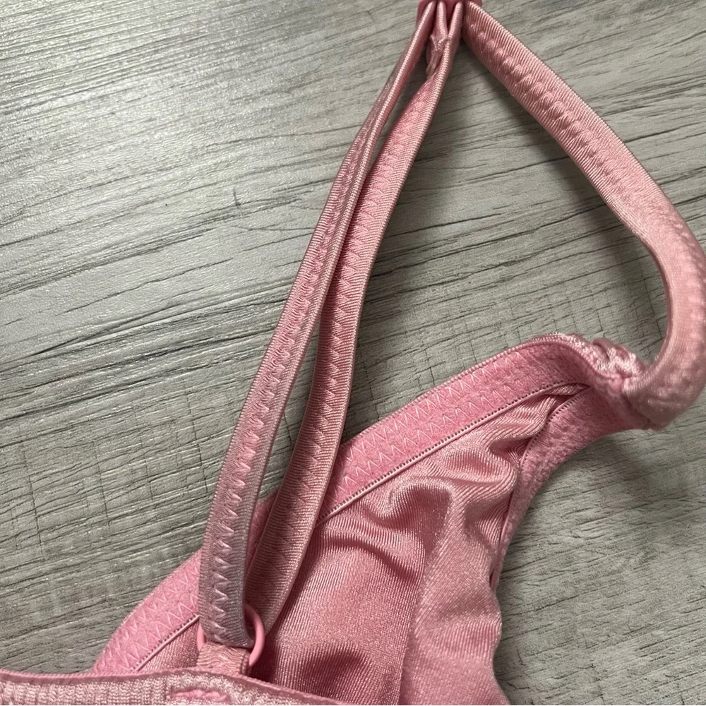 TRIANGL Bikini Maia Top Pink Textured Small - Picture 8 of 9